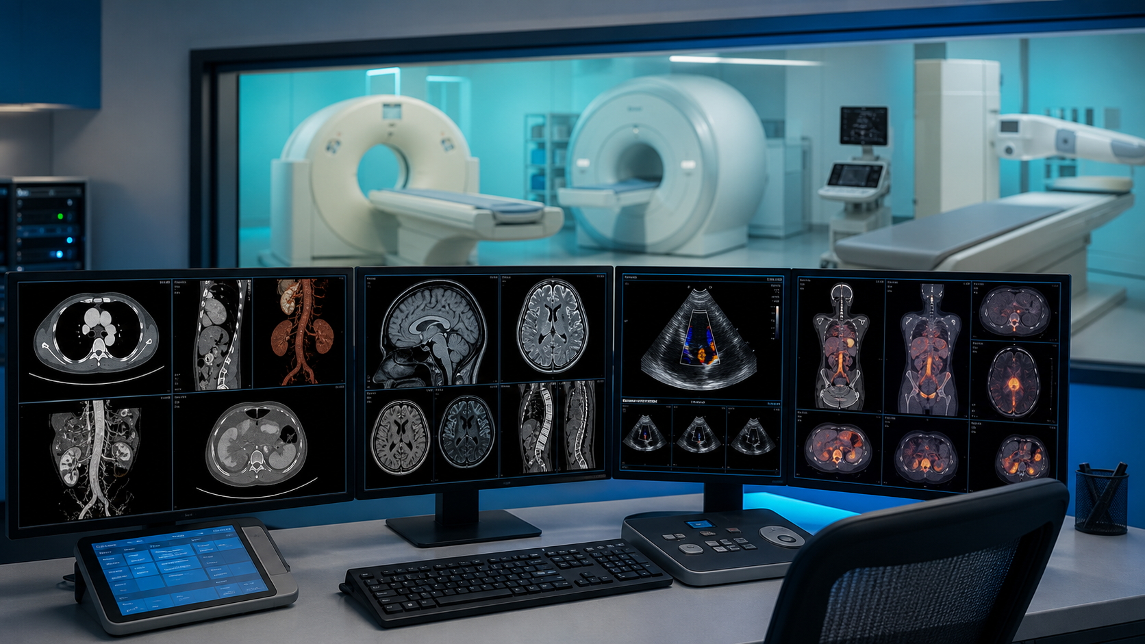 Conceptual multimodal radiology workstation